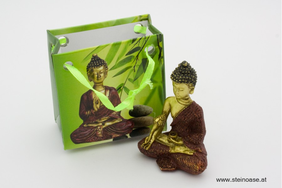 Buddha in Geschenktütchen